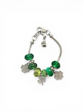 Clover European Charm Bracelet